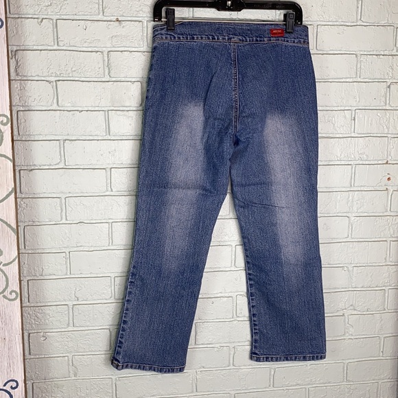 Y2K Hip Cut Out Low Rise Jeans by Neeso Jeans - Picture 12 of 14
